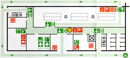 Muster aus der Unfallverhtungsvorschrift BGV A8: 2002-01